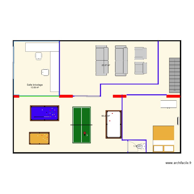 Cave 2. Plan de 0 pièce et 0 m2