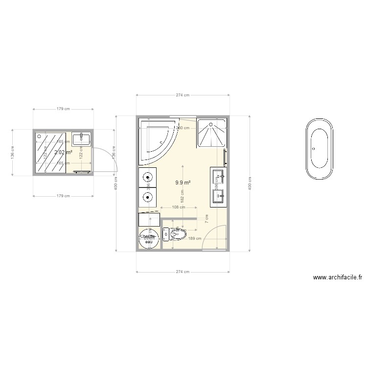 plan Anthony 1. Plan de 0 pièce et 0 m2