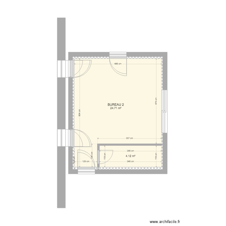 ANAIS BUREAU 2 VER 12 2020 V2. Plan de 0 pièce et 0 m2
