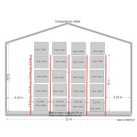 Plan bâtiment  logistique