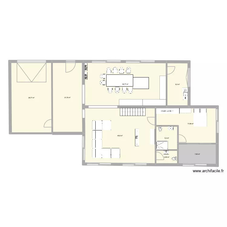 Maison Hny 2. Plan de 