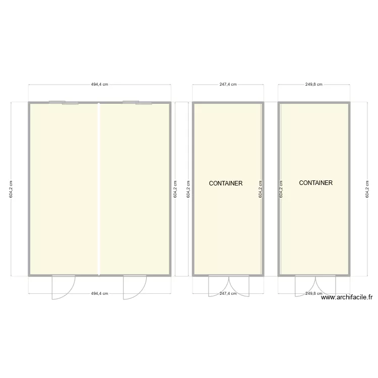 CERMAV CHANTIER GIERES 38400. Plan de 