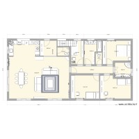 projet 3/128m2/chambre d ami+ sous sol