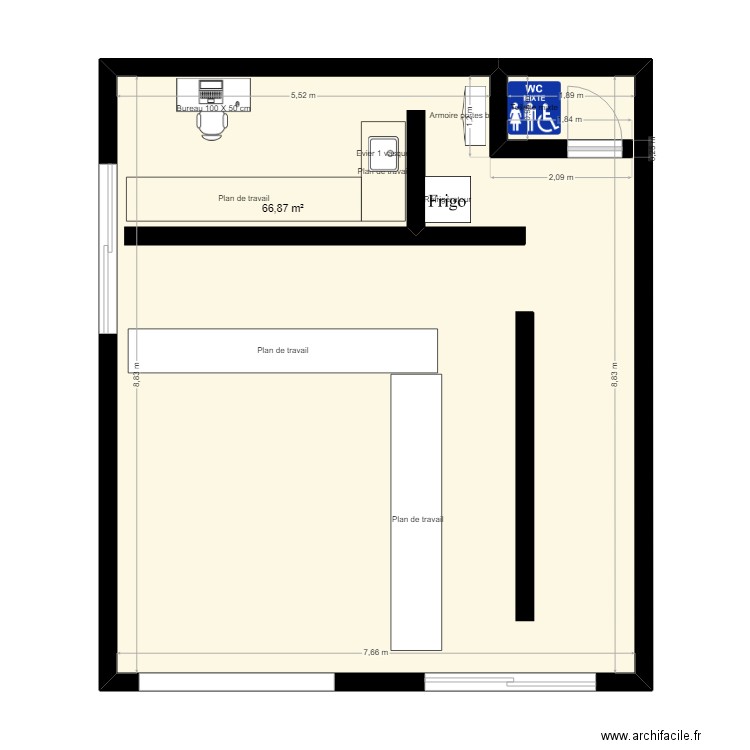 plan pharmacie. Plan de 0 pièce et 0 m2