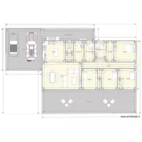 F5 Cuisine ferm&eacute;e Garage Toit 3 Pans BIS