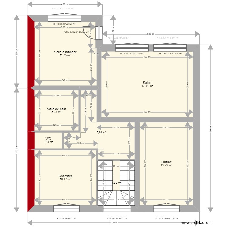 4 - C. Plan de 0 pièce et 0 m2