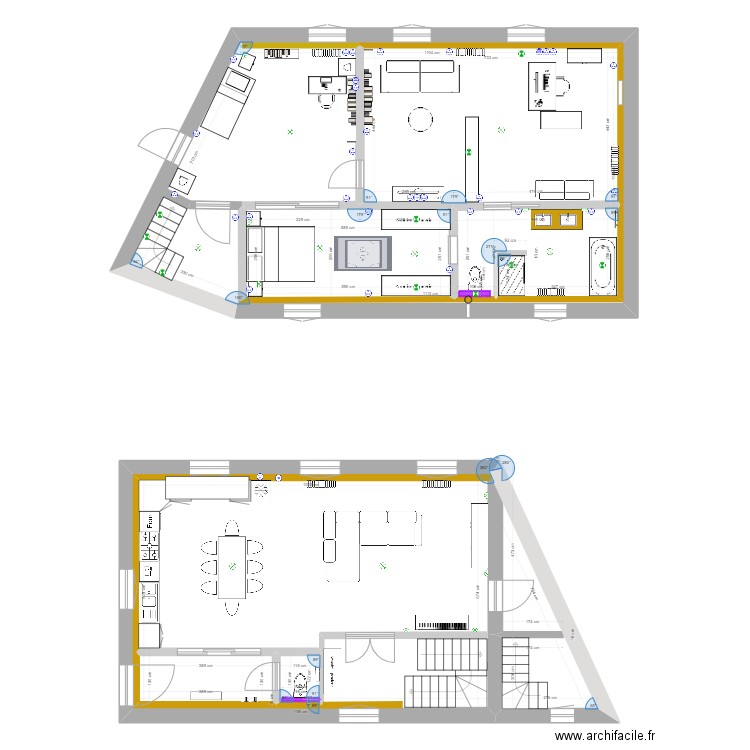 1er Etage ST Epain - Sylvia. Plan de 0 pièce et 0 m2