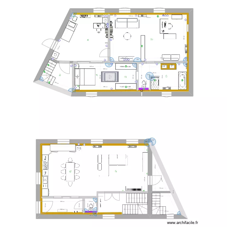 1er Etage ST Epain - Sylvia. Plan de 1er Etage ST Epain - Sylvia. Plan de