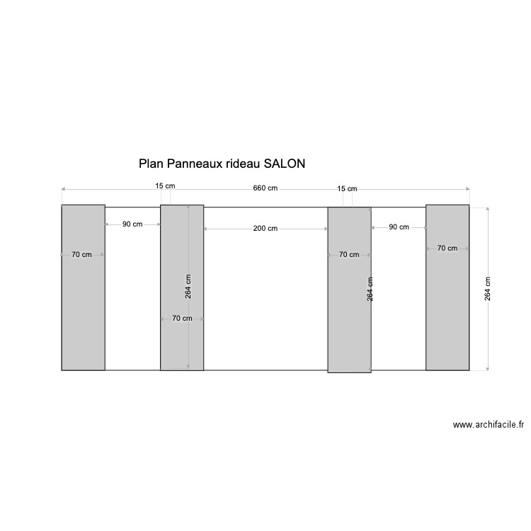 SALON CONFIG V1. Plan de 0 pièce et 0 m2