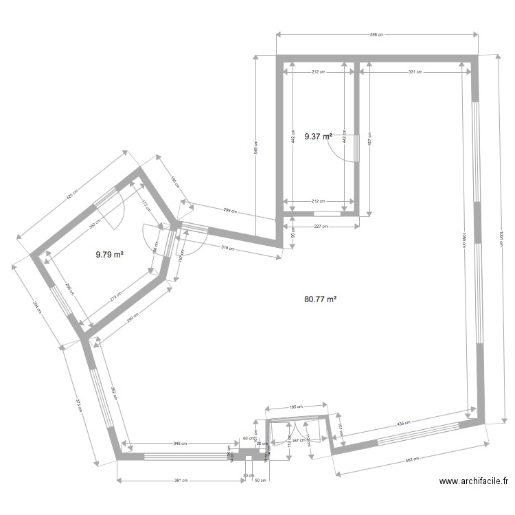 RDC Bld Alliés . Plan de 0 pièce et 0 m2