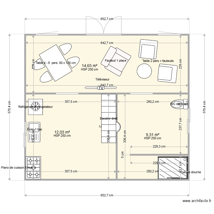 Rénovation et Extension . Plan de 0 pièce et 0 m2