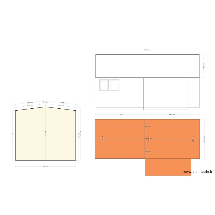 plan Patricia. Plan de 0 pièce et 0 m2