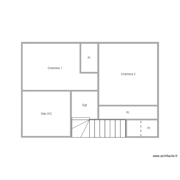 etage lopes. Plan de 
