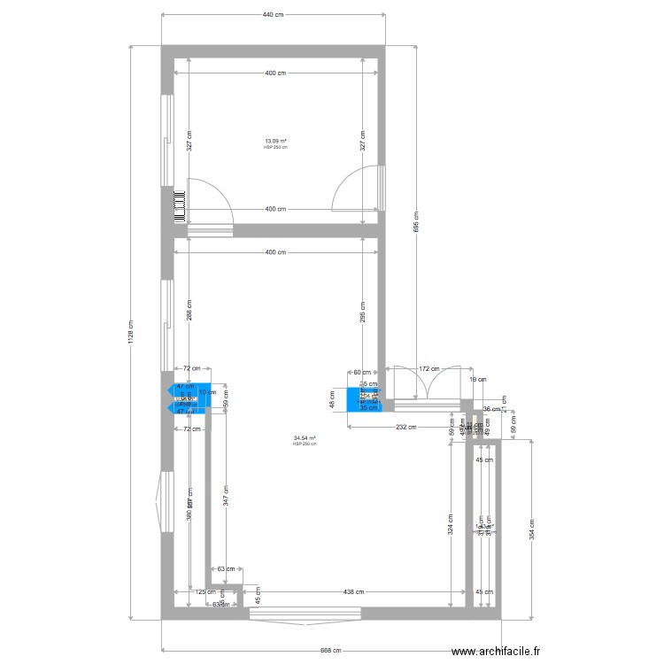 Granier. Plan de 0 pièce et 0 m2