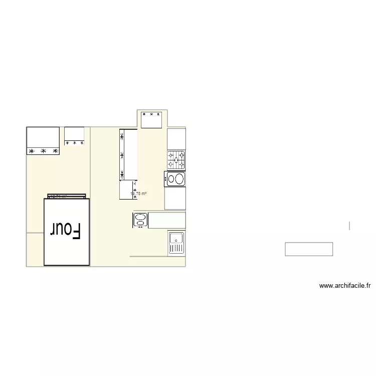 CUISINE FOUR NOUVEAU PROJET2. Plan de 