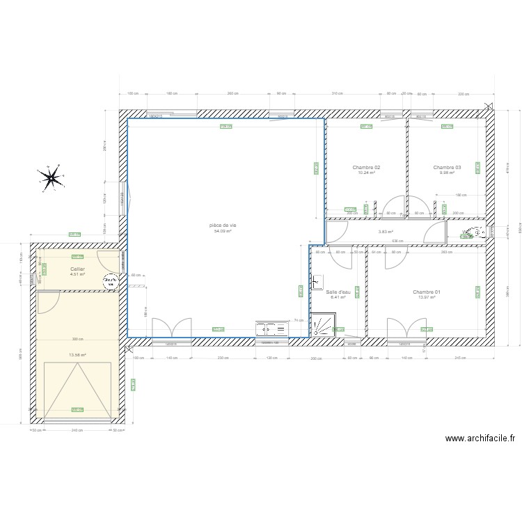 Maison oc residence 1. Plan de 0 pièce et 0 m2
