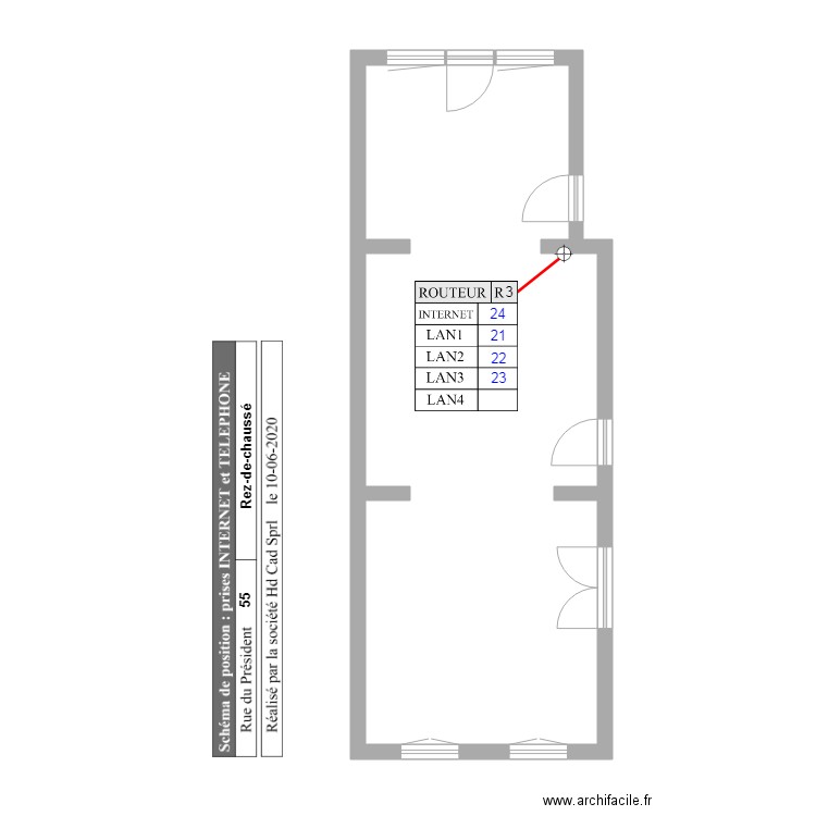 55 Rez. Plan de 0 pièce et 0 m2