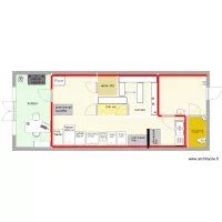 LOCAL FLEMING cloison rouge