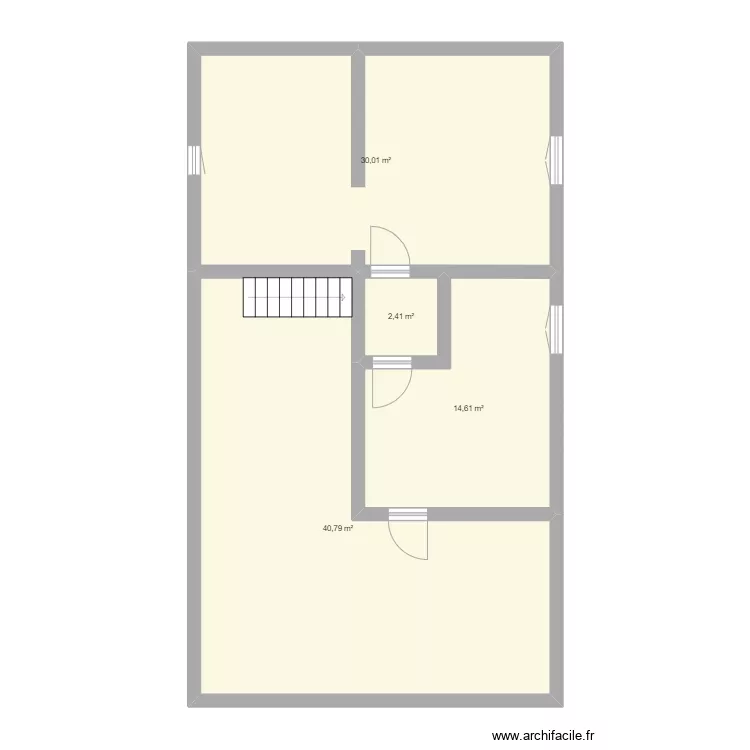 maison hymont etage. Plan de 