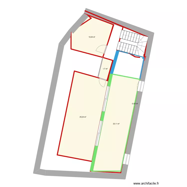 Gabrielli +1 . Plan de Gabrielli +1 . Plan de