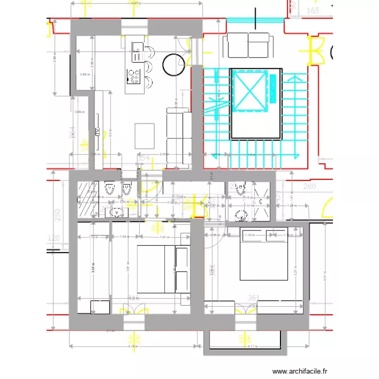 benedetto marcello 1piano. Plan de 