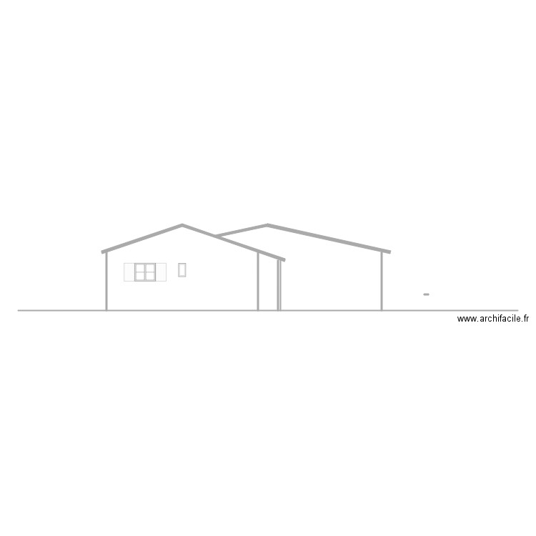 pignon gauche 2. Plan de 0 pièce et 0 m2