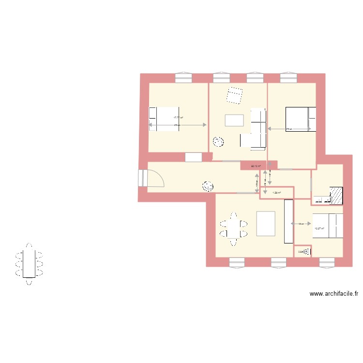 plan nice 1. Plan de 0 pièce et 0 m2