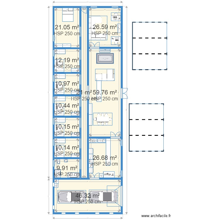 Mkev. Plan de 0 pièce et 0 m2