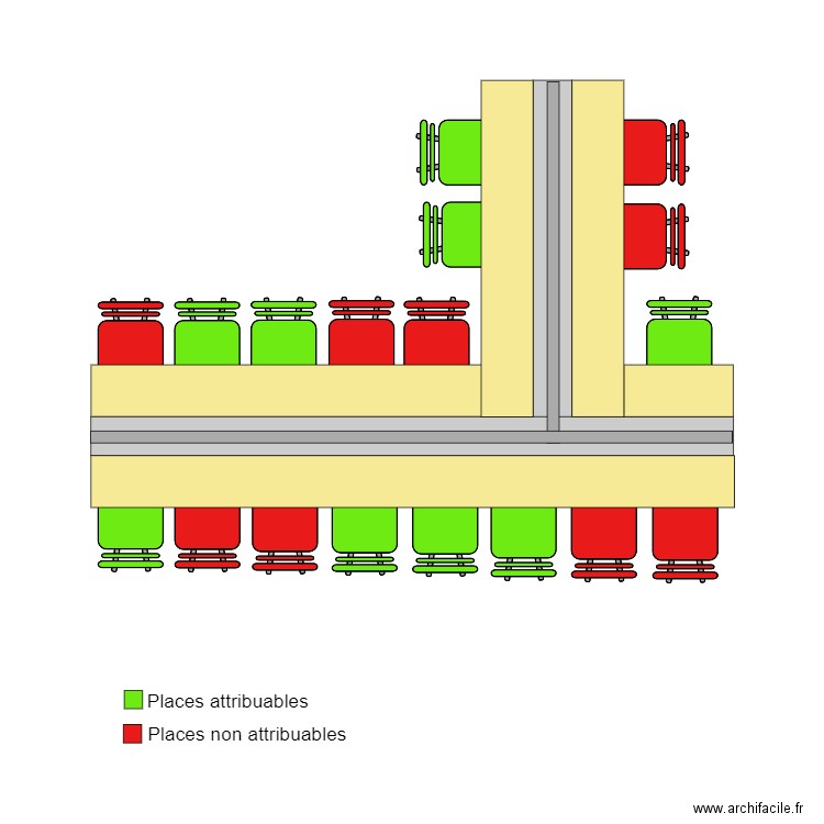 PLACEMENT ANGLE 2. Plan de 0 pièce et 0 m2