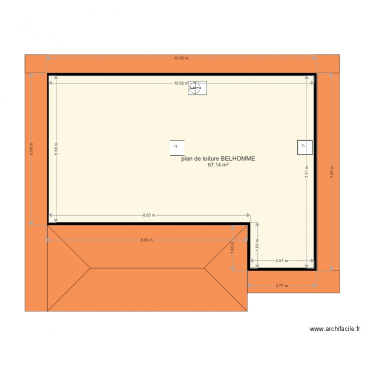 PLAN BELHOMME. Plan de 0 pièce et 0 m2