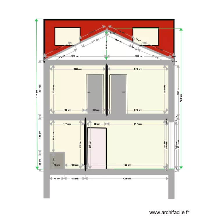 plan de coupe 2. Plan de 