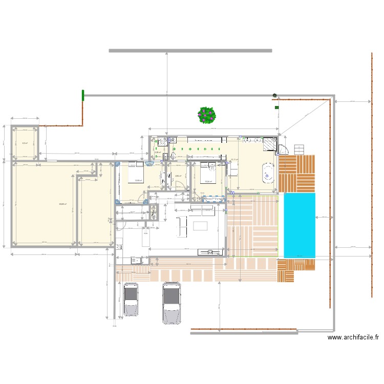 PLAN EXTERIEUR 2404. Plan de 0 pièce et 0 m2