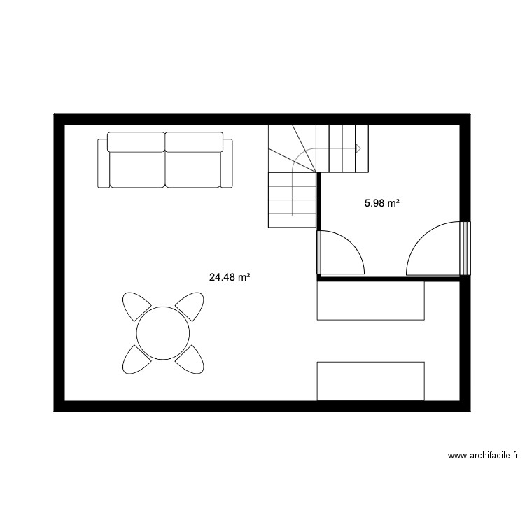 Essaie . Plan de 0 pièce et 0 m2