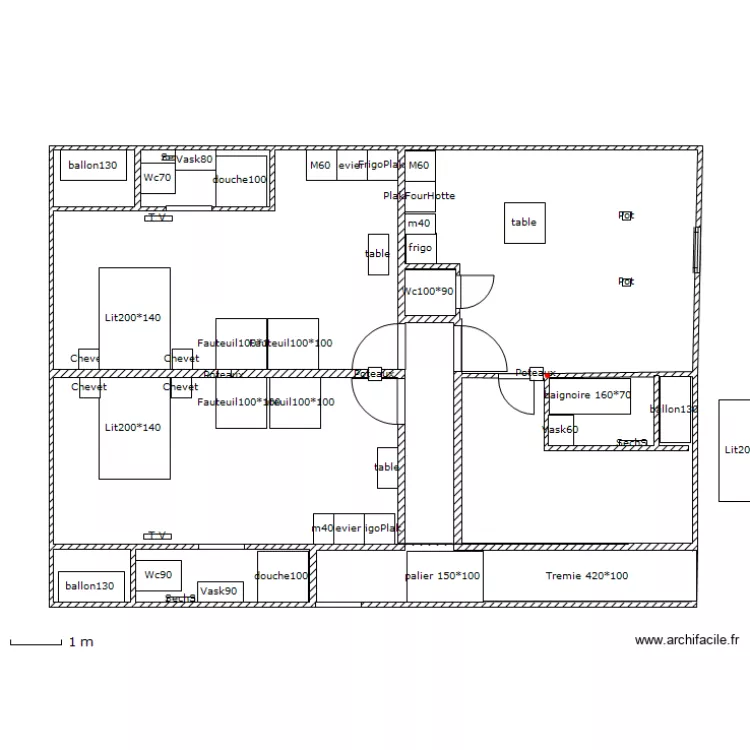 2209 Etage caleche 2. Plan de 