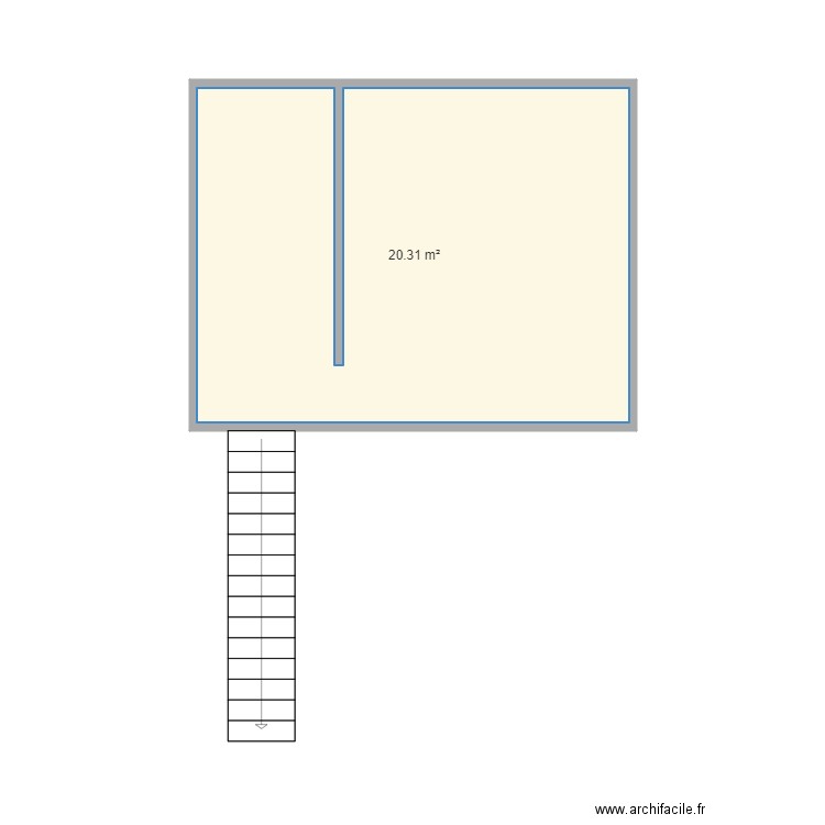 cave. Plan de 0 pièce et 0 m2