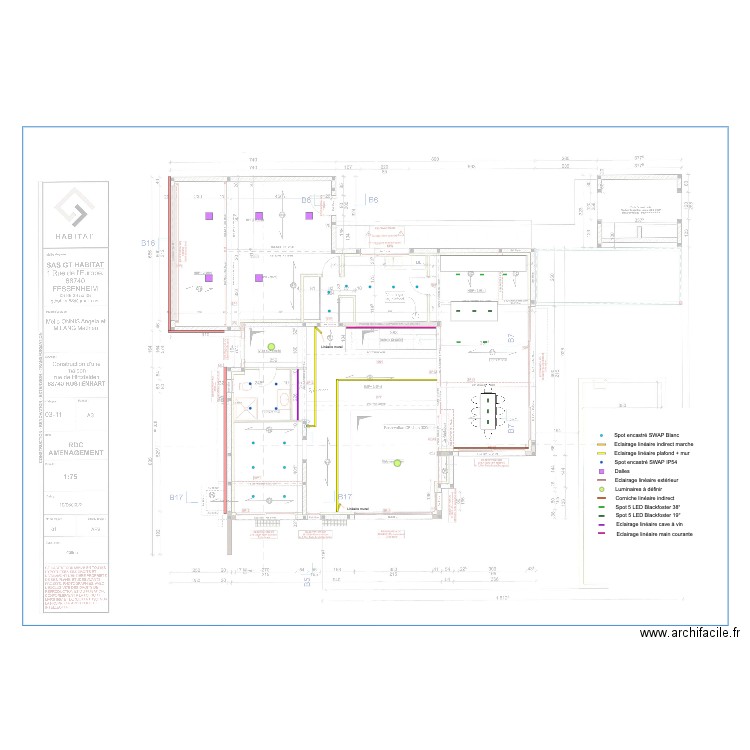 LANG RDC V3. Plan de 0 pièce et 0 m2