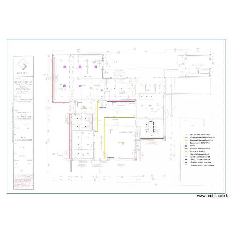 LANG RDC V3. Plan de 