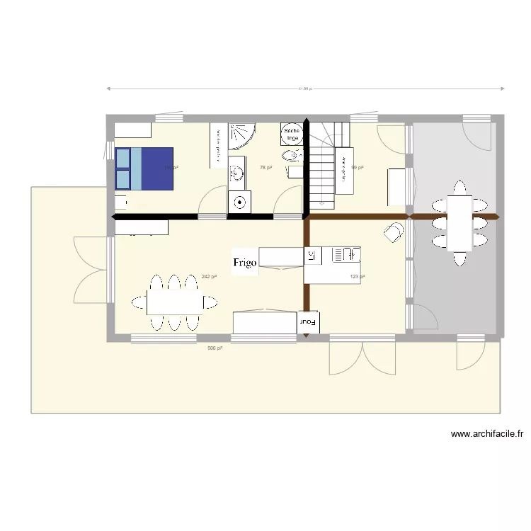 Chalet v 7mars. Plan de Chalet v 7mars. Plan de