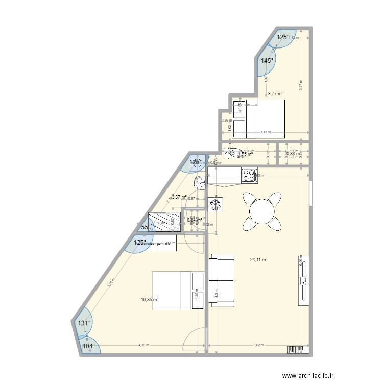 Paris 12. Plan de 0 pièce et 0 m2