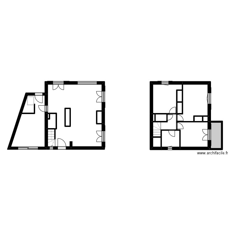 DUFRANE. Plan de 19 pièces et 100 m2