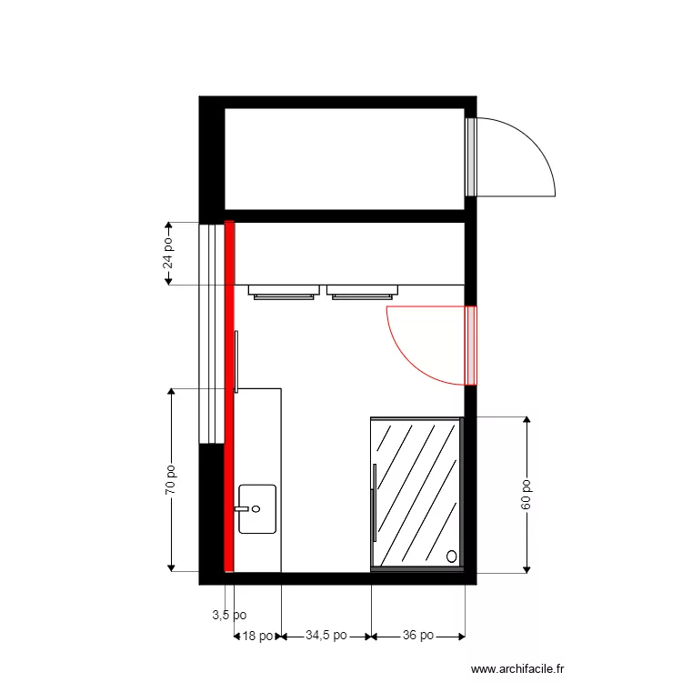 Gganon St-Laurent3. Plan de Gganon St-Laurent3. Plan de