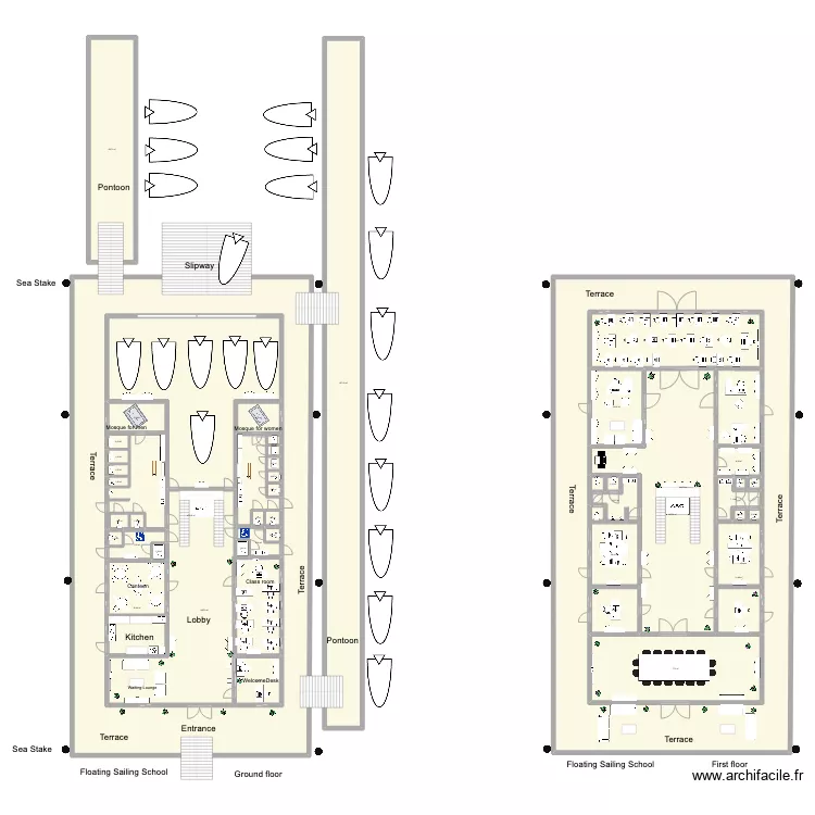 QYacht Club. Plan de QYacht Club. Plan de