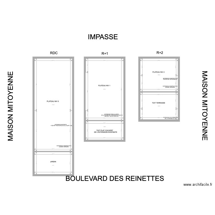 PLAN NU PROMENADE DU GRAND LARGE 02. Plan de 0 pièce et 0 m2