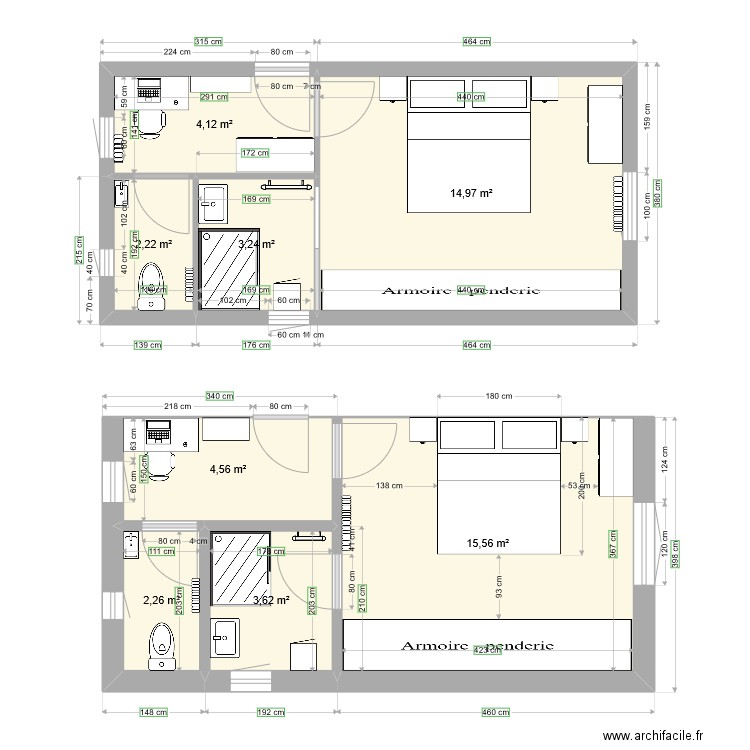 Sdb2. Plan de 0 pièce et 0 m2