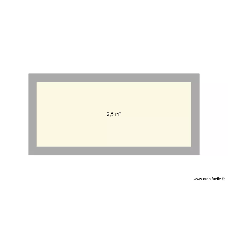 garage biblioth&egrave;que. Plan de 