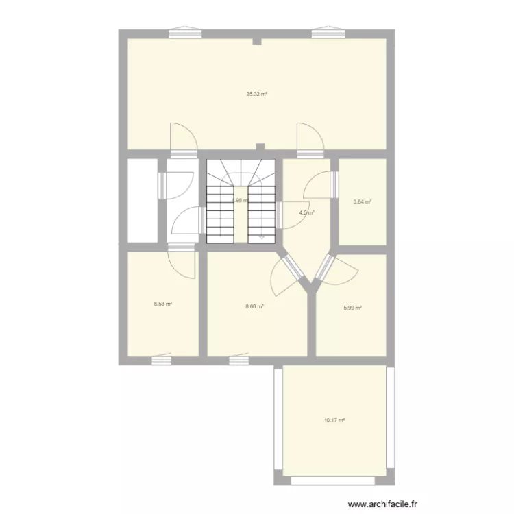 1er etage. Plan de 1er etage. Plan de