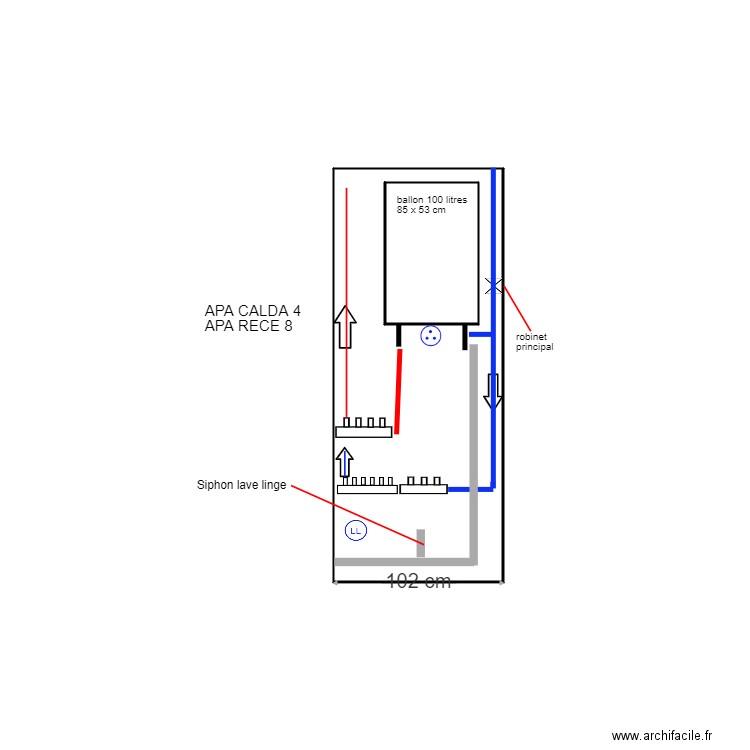 plomberie issy . Plan de 0 pièce et 0 m2