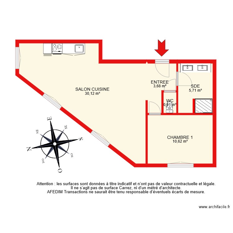 BI 7772 . Plan de 0 pièce et 0 m2