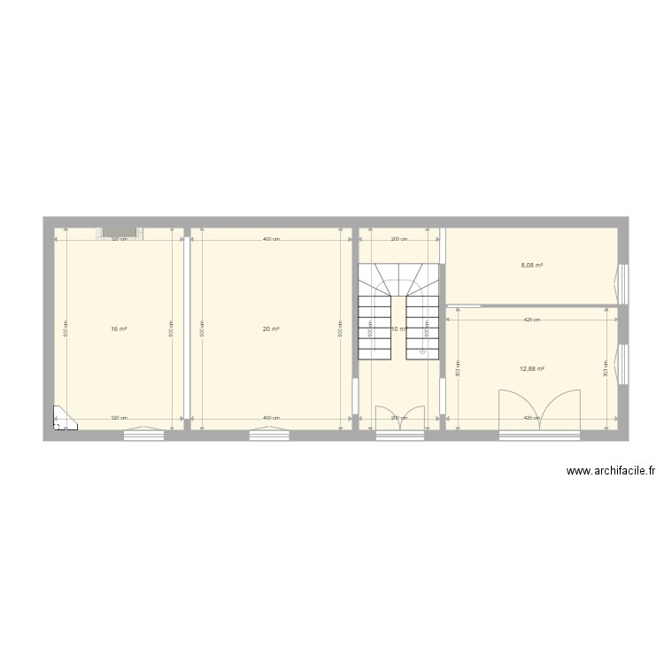 Epernay 1er etage. Plan de 0 pièce et 0 m2