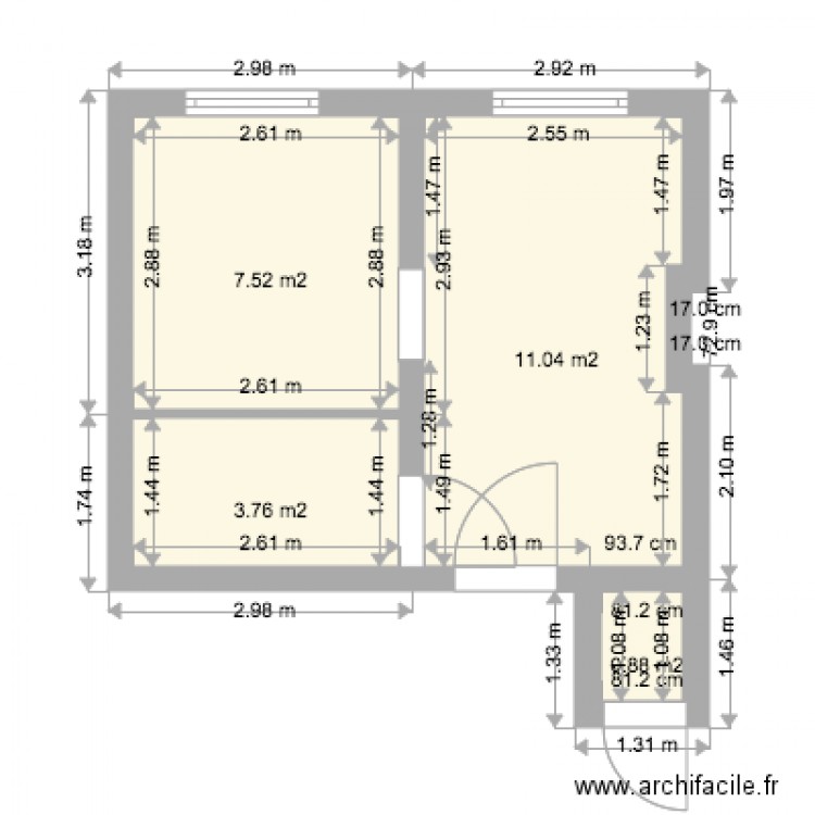 15 Seb Gryphe. Plan de 0 pièce et 0 m2